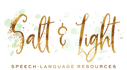Salt & Light Speech-Language Resources